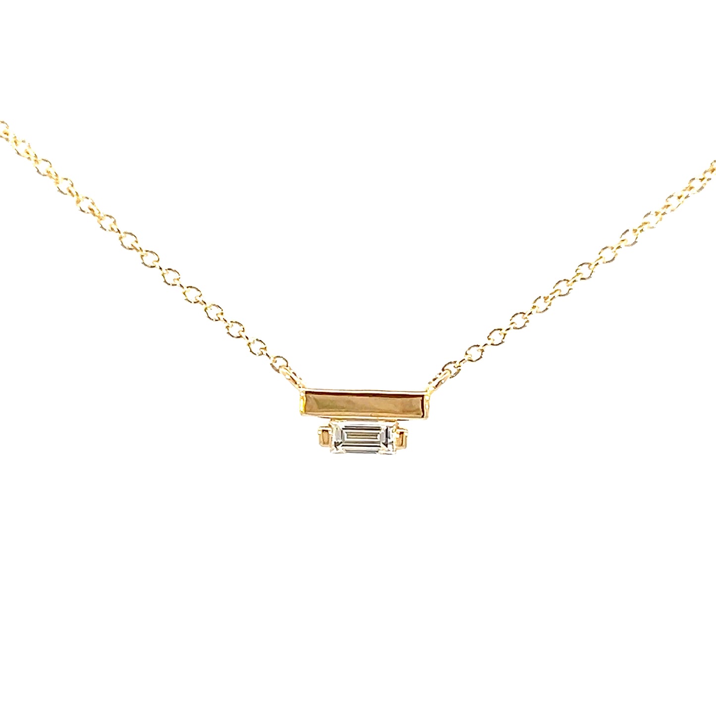Ladder Climber Necklace - Diamond