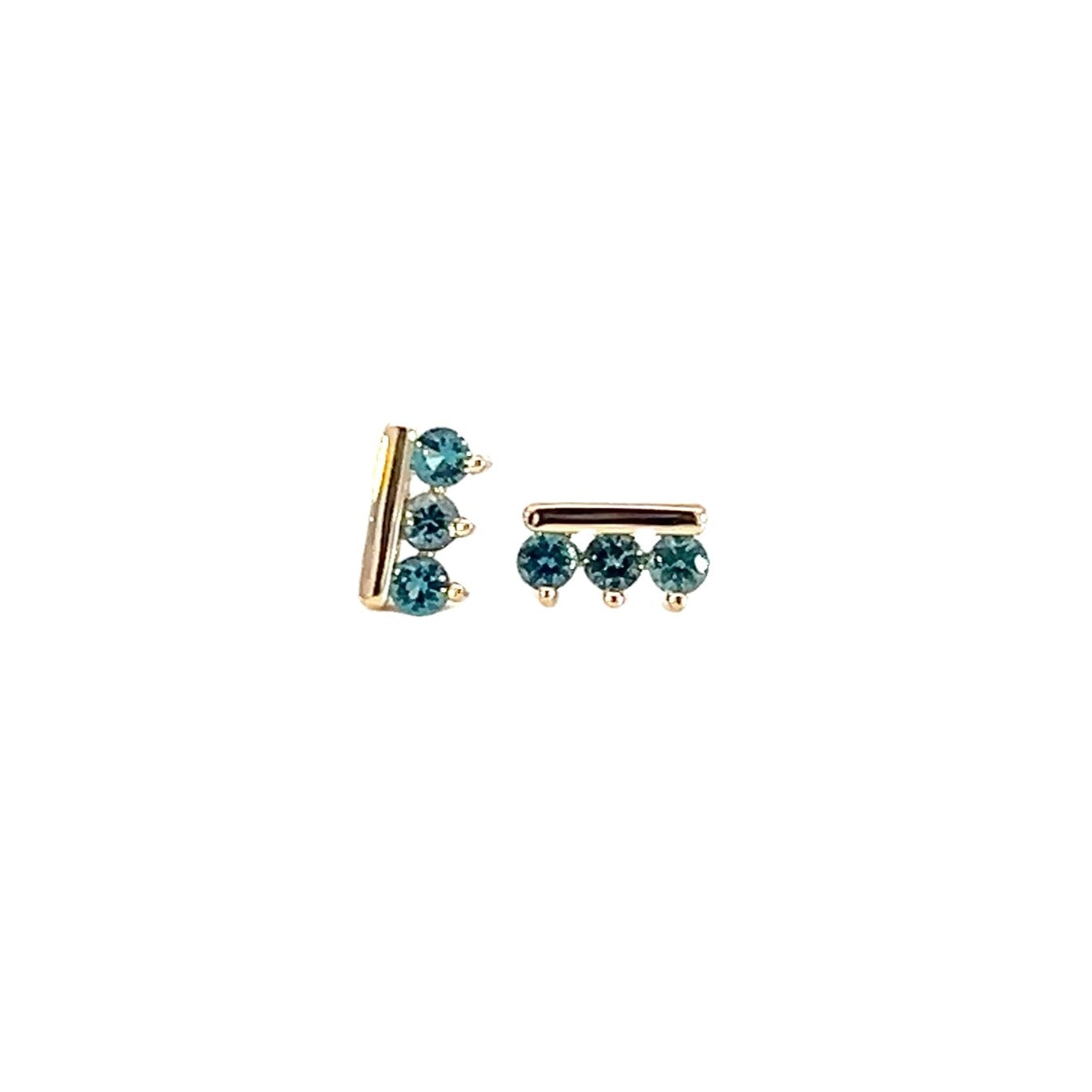 Tourmaline Sideline Earrings