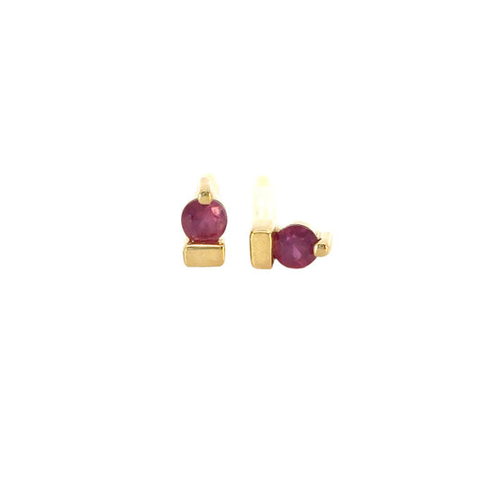 Bambino Ruby Studs