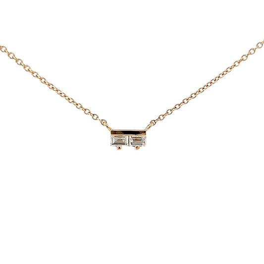 Sideline Baguette Necklace