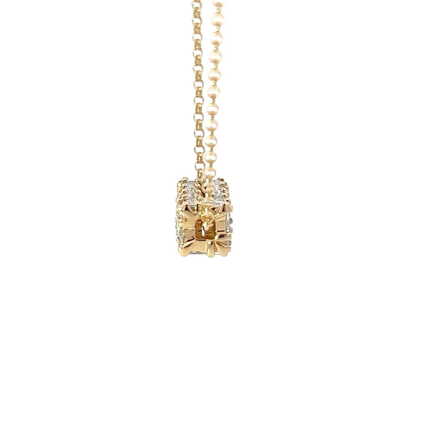 Caged Pendant Necklace