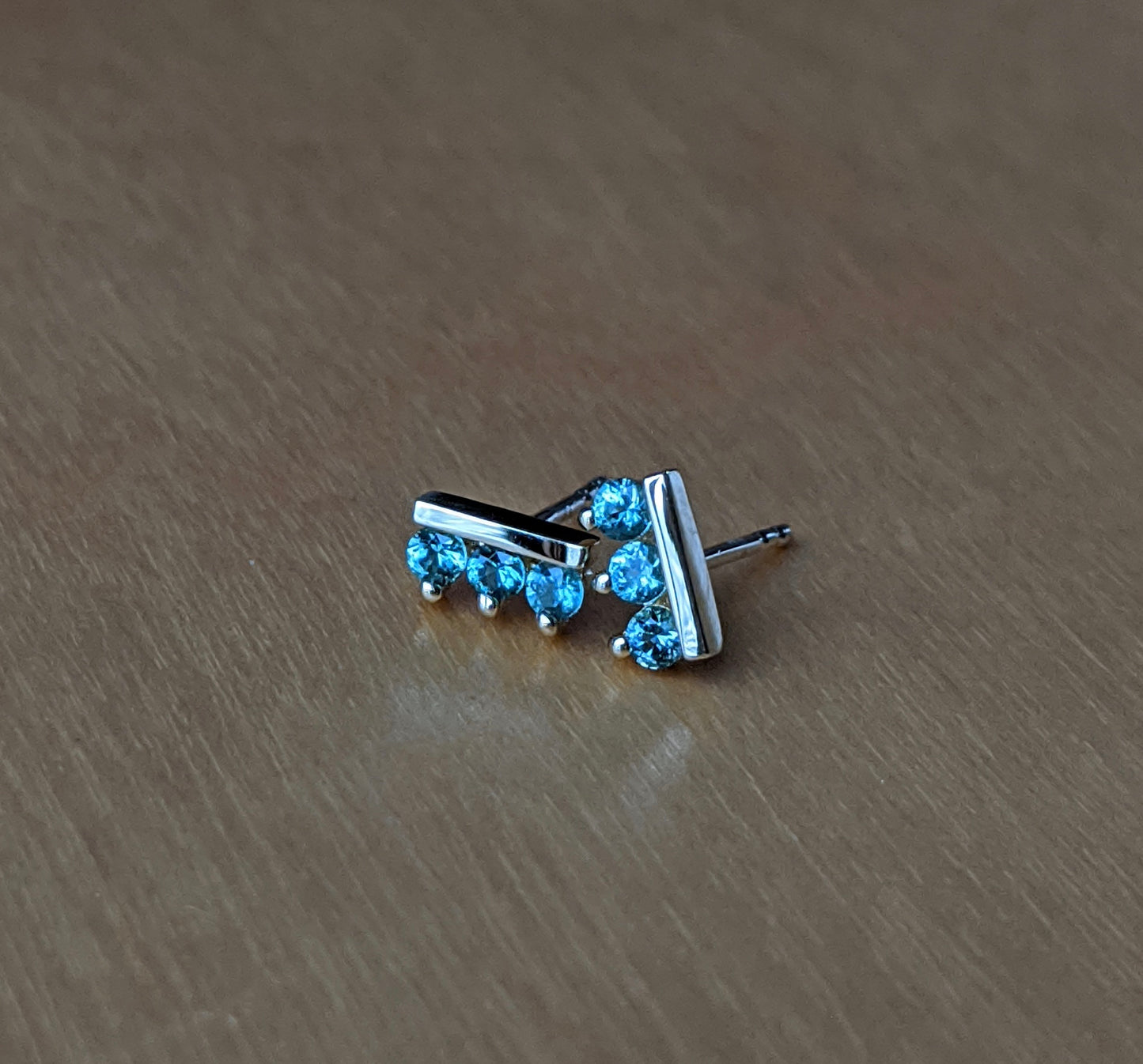 Tourmaline Sideline Earrings